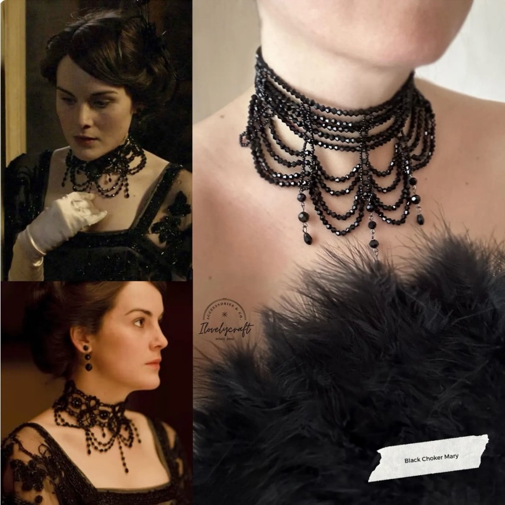 **1920s Downton Abbey Inspired Necklace
